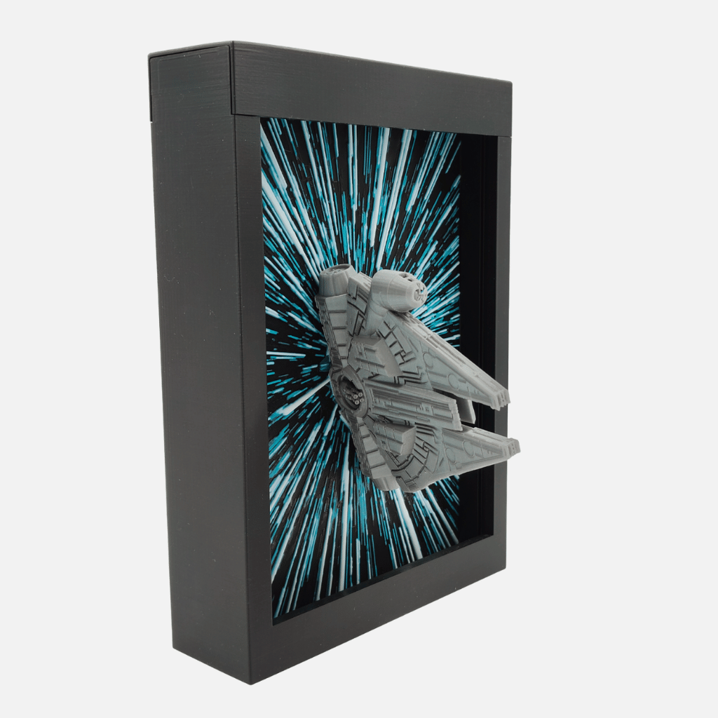 Millennium Falcon Hueforge Canvas