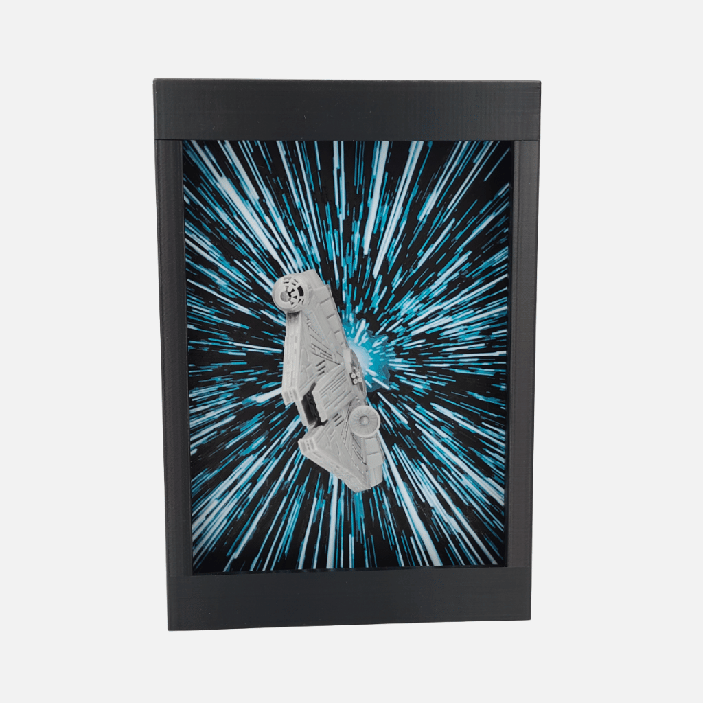 Millennium Falcon Hueforge Canvas