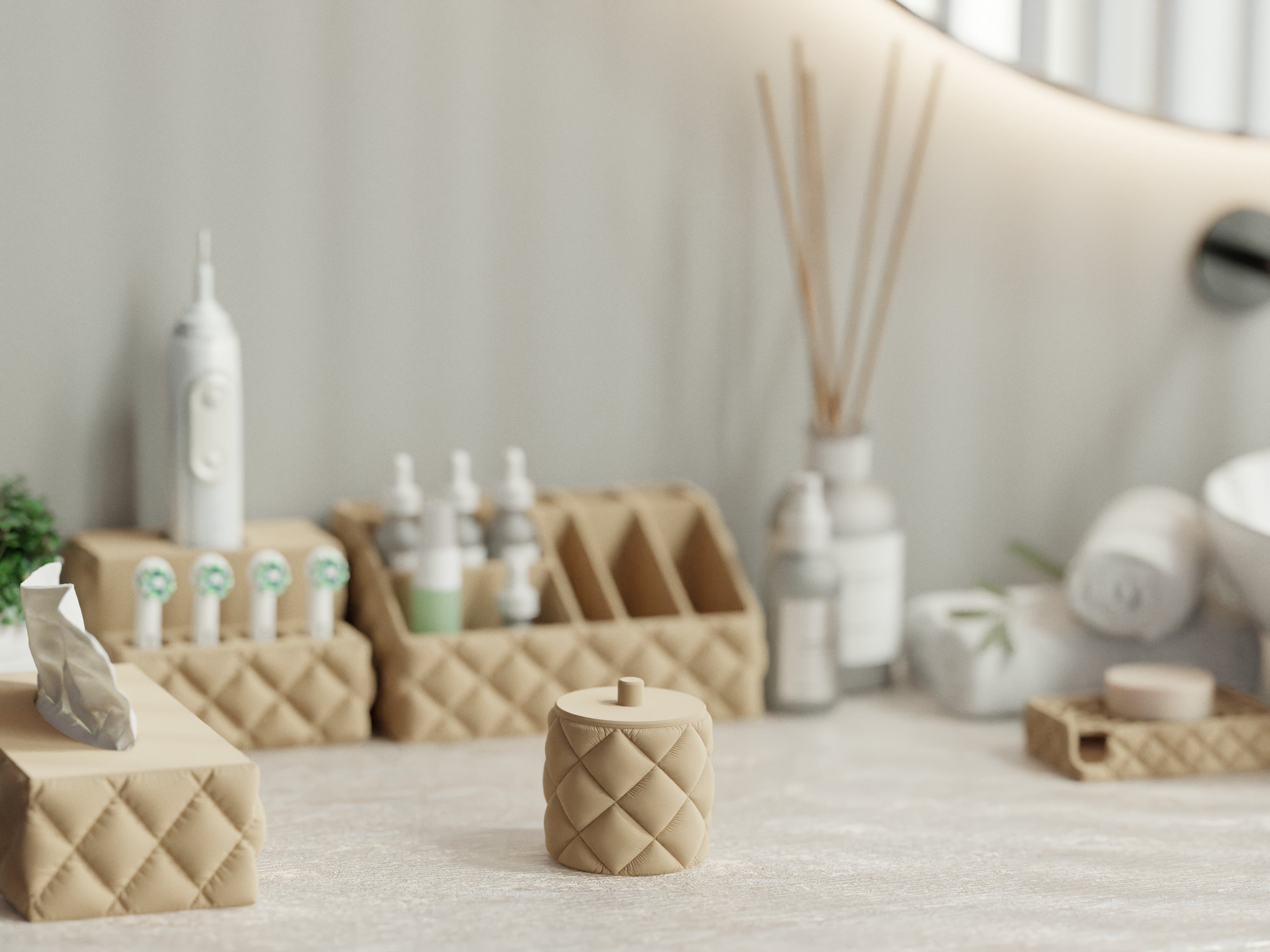 Porta dischetti di cotone Softquilt