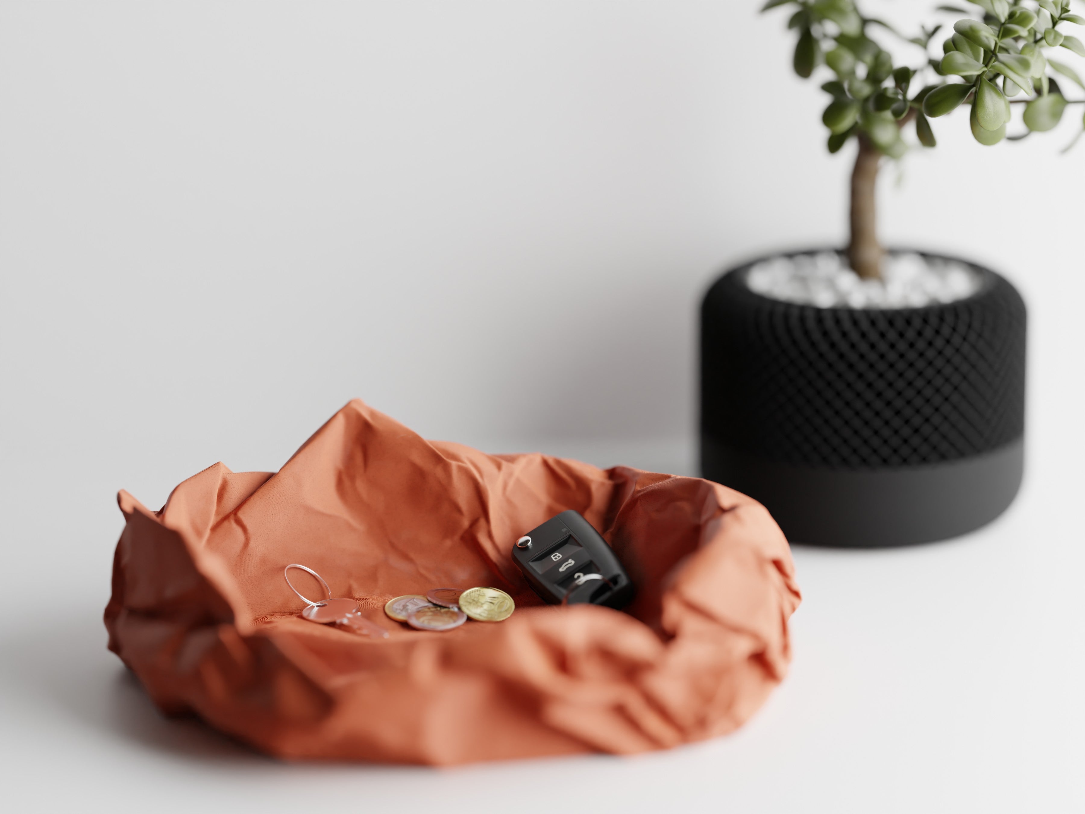 Vassoio accartocciato