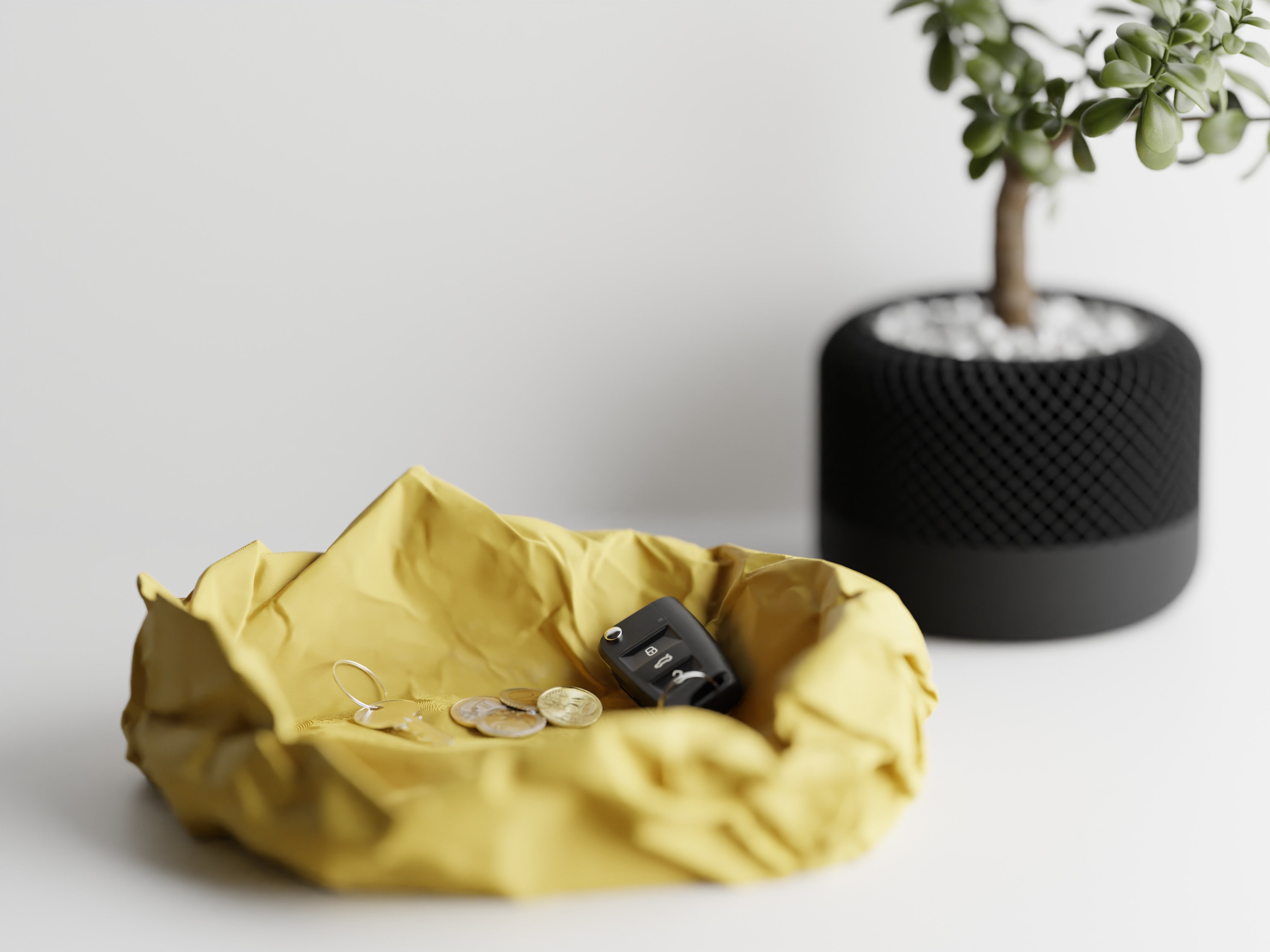 Vassoio accartocciato