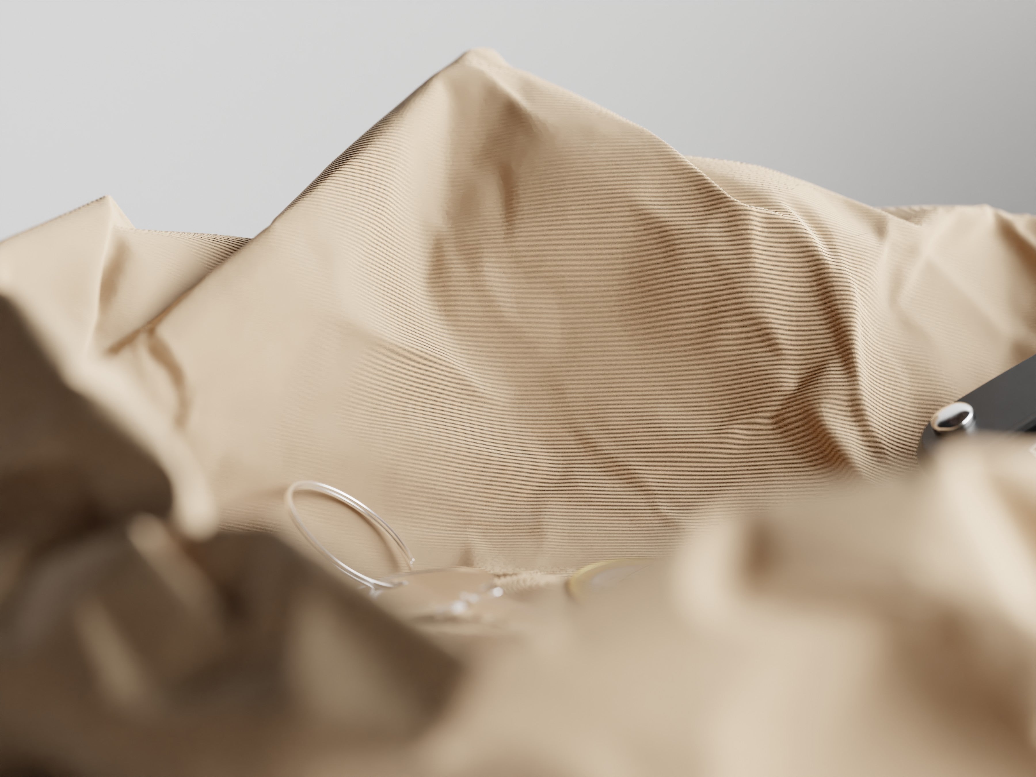 Vassoio accartocciato