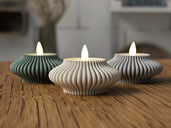 Porta candele Calyx