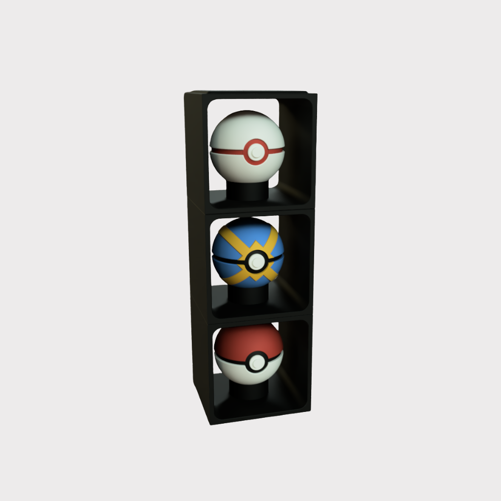 Stapelbarer Pokéball-Displayständer (Einzelstück)