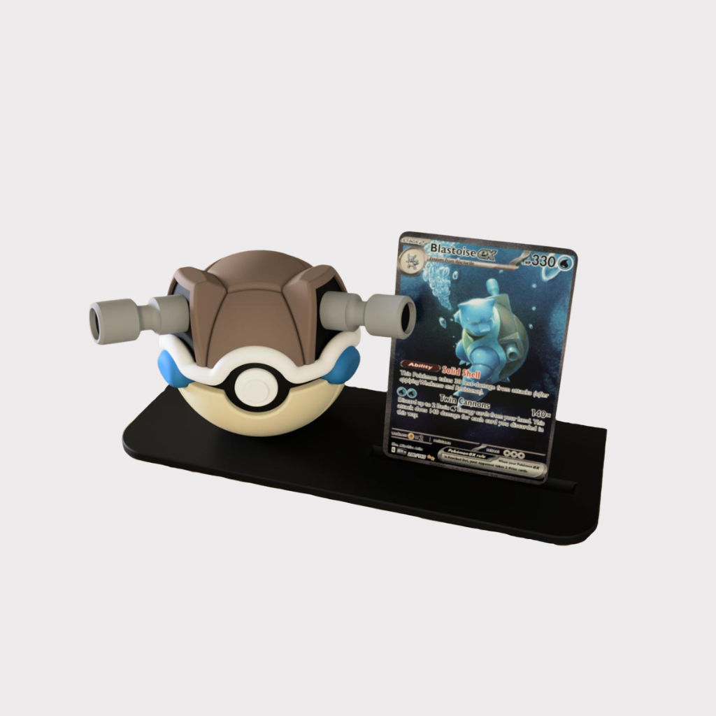 Display für Poké Spheres und Pokémon-Karten