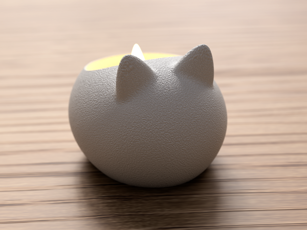 Porta candele cat