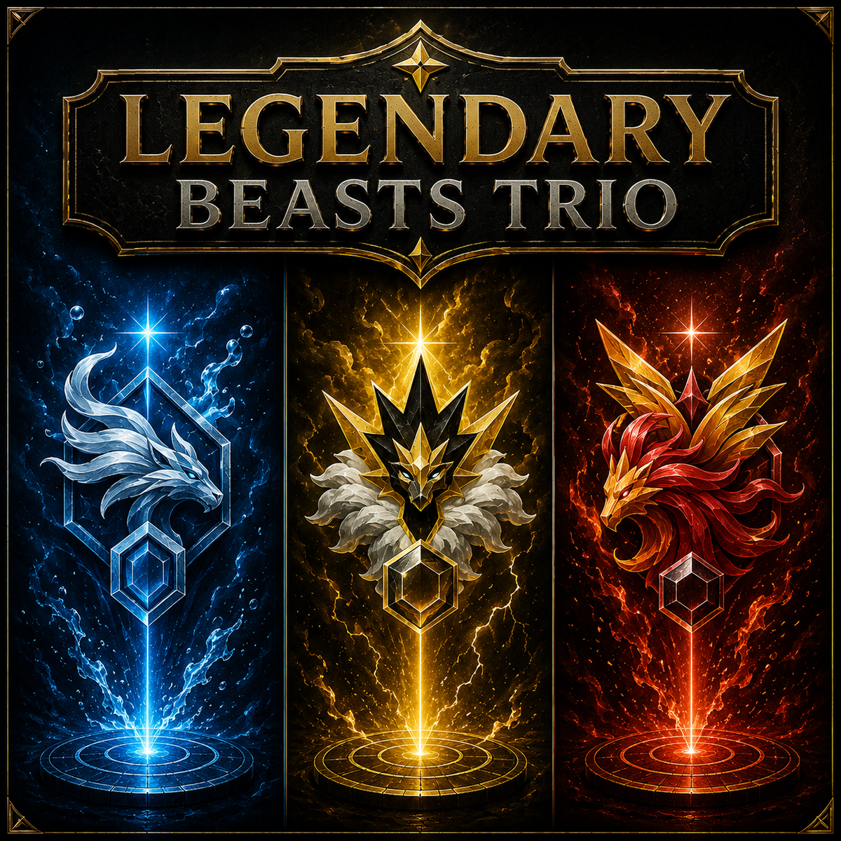 Legendary Beasts Trio