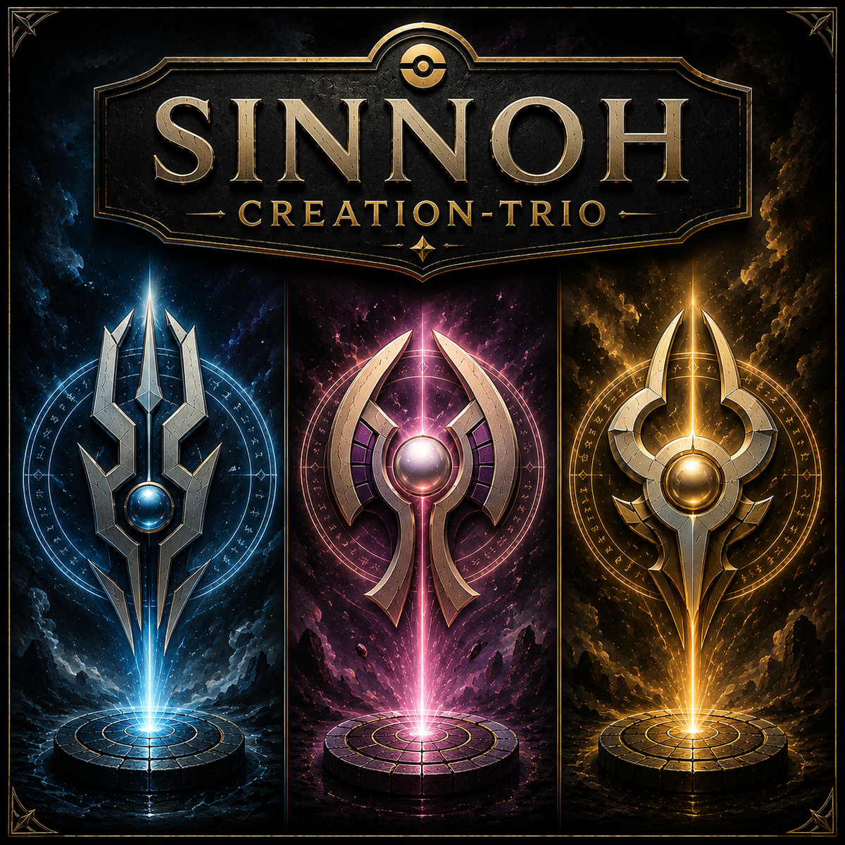 Sinnoh Creation-Trio