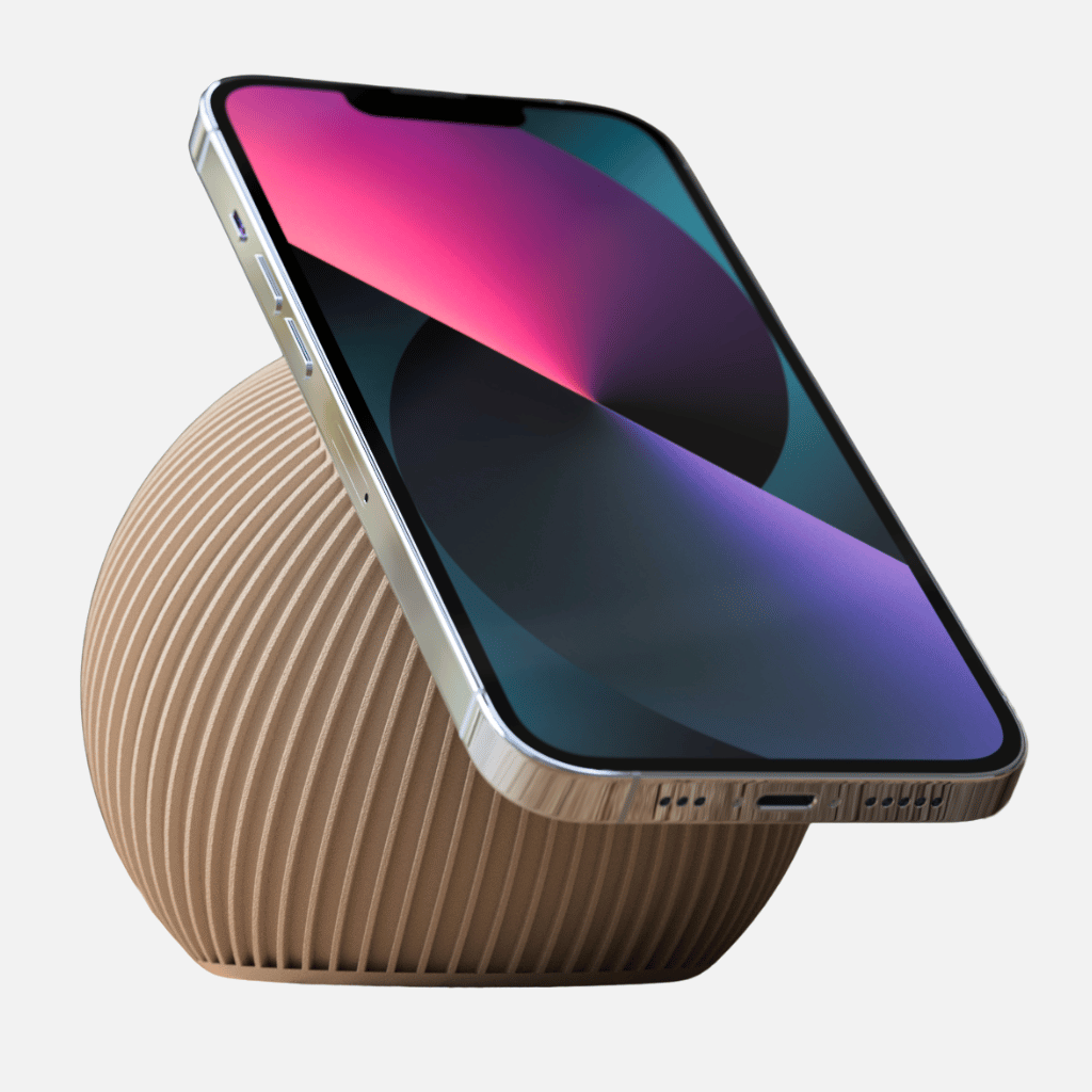 Supporto per ricarica del telefono a sfera