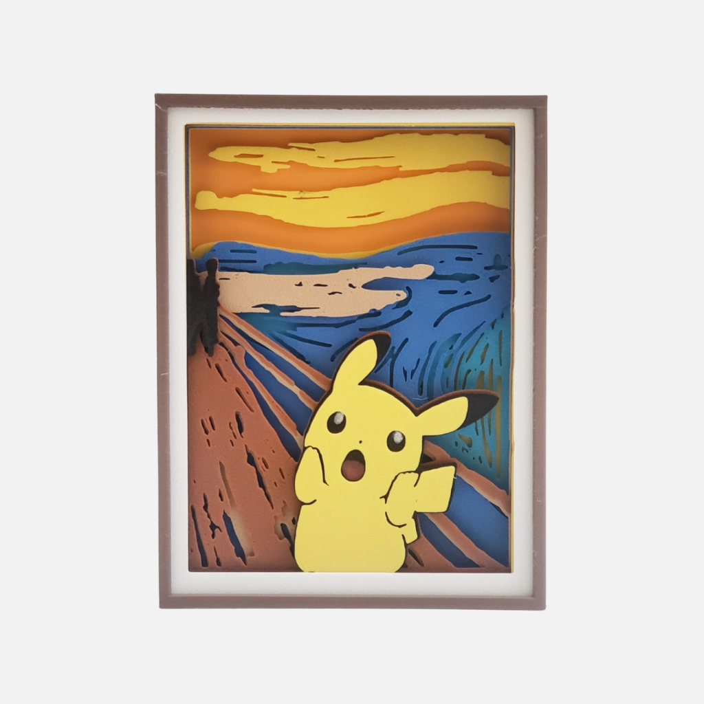 The Scream — Pikachu Edition